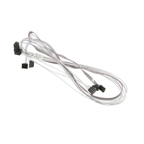 Supermicro Mini-SAS HD-4 SATA Cable for SuperServer F619H6-FT, 43/40/40/43CM, compatible with Supermicro servers
