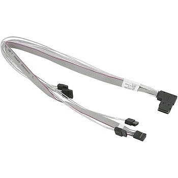 Supermicro CBL-SAST-0654 RA Side Exit iPass to 4 SATA Cable