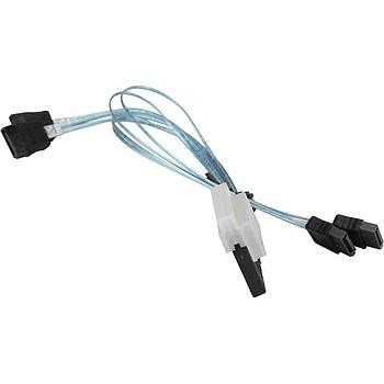 Supermicro - CBL-SAST-0813 - Cable SlimLine SAS x8 to SATA x4 Internal