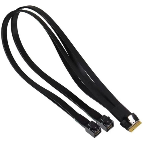 Supermicro - CBL-SAST-1264-85 - Cable Slimline x8 to 2x Oculink x4