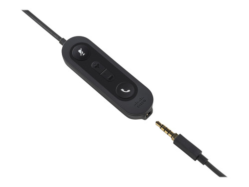 Cisco - CP-HS-W-USBC - Headset Adapter USB-C QD