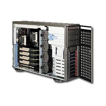 Supermicro - CSE-747TQ-R1K28B - 4U Rackmount Chassis Dual 1280W Power