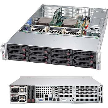 Supermicro - CSE-826BE1C4-R1K23WB - Rackmount Chassis 2U 1000W Power