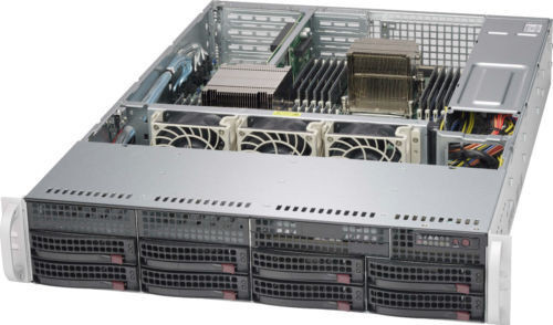 Supermicro - CSE-828TQ+-R1400LPB - Server Chassis 2U Rackmount