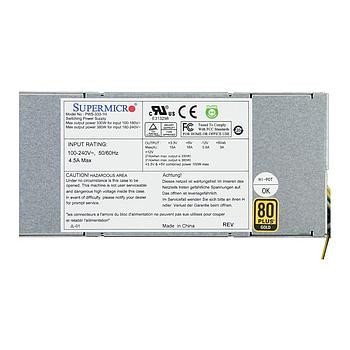 Supermicro - PWS-333-1H - Power Supply 330W 80 Plus Gold ATX