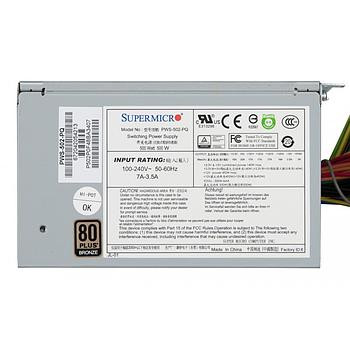 Supermicro - PWS-502-PQ - Power Supply 500W 80-Plus Bronze ATX12V/EPS12V