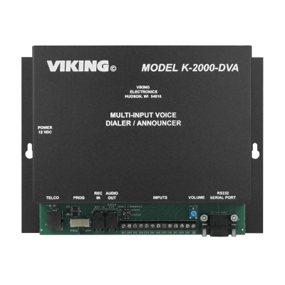 Viking - K-2000-DVA - Voice Dialer Announcer 8 Input