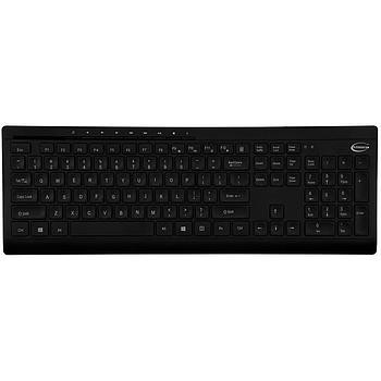 Supermicro - KYB-MUS-194CB - Keyboard Mouse Combo Wired Slim Multimedia