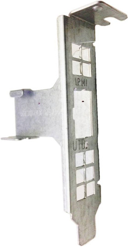 Supermicro - MCP-120-84706-0N - PCI Bracket Full Height LAN Extension