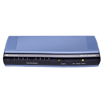 AudioCodes - MP118/8O/SIP/CER - Analog Gateway 8 FXO Ports SIP