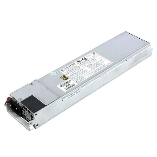 Supermicro - PWS-601S-1R - Power Supply 600W 1U Redundant DC 48V