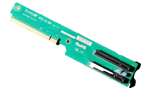 Supermicro RSC-BR-88 PCIe x8 Riser Card for Right Slot Position - Server Accessories
