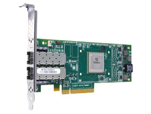 QLE2672-CK FINISAR QLogic 10Gbps Dual-Port Fibre Channel PCIe Gen3 x4 Network Adapter - Compatible with Servers