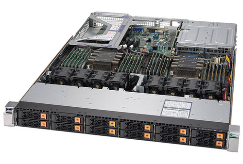 Supermicro - SSG-110P-NTR10 - Storage Barebone 1U Single Xeon Scalable 3rd