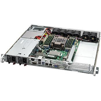 Supermicro - SYS-110P-FWTR - Server 1U Barebone Single Xeon Scalable 3rd