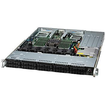 Supermicro - SYS-111C-NR - 1U Barebone Server Xeon Scalable 5th 4th Gen
