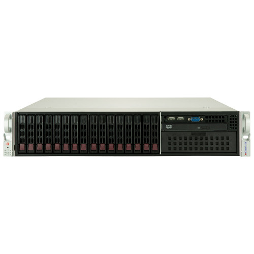 Supermicro SYS-2028U-TR4T+ 2U Barebone Dual Intel Processor server, compatible with ProLiant DL360p Gen8 servers