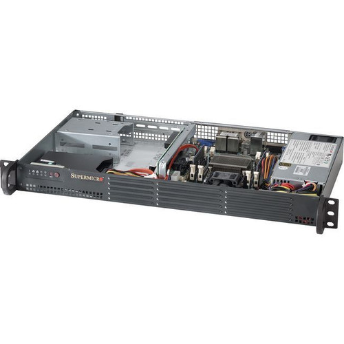 Supermicro - SYS-5019A-12TN4 - 1U Barebone Server Intel Atom C3850