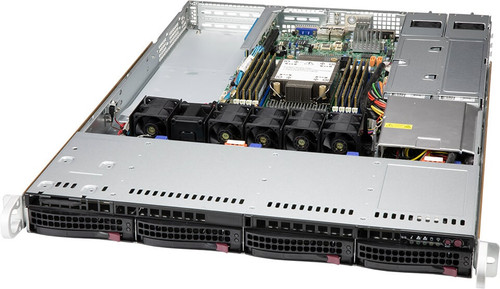 Supermicro - SYS-510P-WTR - 1U Barebone Server Single Xeon Scalable 2TB