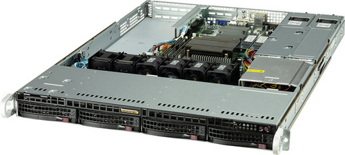 Supermicro - SYS-510T-WTR-EU - 1U Barebone Server Single Intel Xeon E-2300