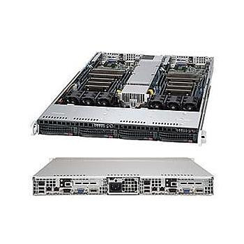 Supermicro - SYS-6017TR-TF - Server 1U 2-Node Dual E5-2600 v2 512GB
