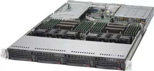 Supermicro - SYS-6019P-WT8 - 1U Barebone Server Dual Processor