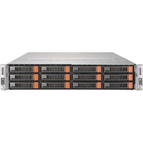 Supermicro - SYS-6028TR-DTR - Server 2U Twin Dual Node E5-2600 v3/v4