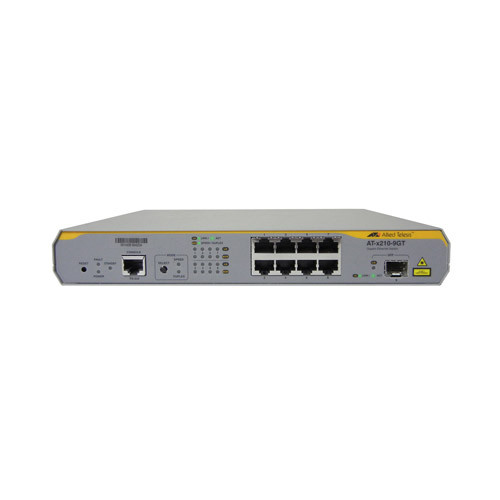 Allied Telesis - AT-X210-9GT-10 - Network Switch 8-Port Gigabit 1x SFP