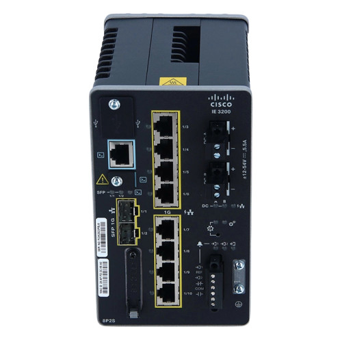 Cisco IE-3200-8P2S-E++-RF Rugged Switch with 8x PoE+ 2x SFP 1000BX, ideal for harsh environments