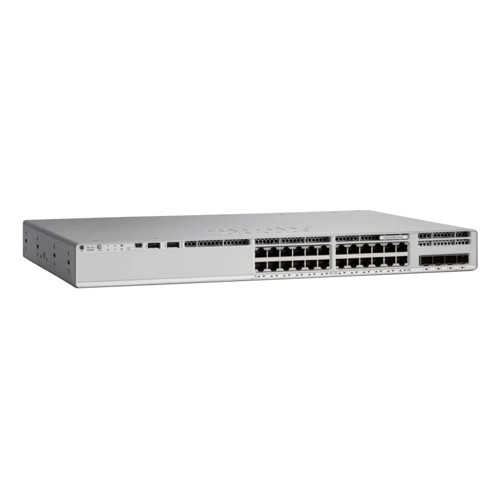Cisco - C9200L-24P-4X-E+DNA - Network Switch 24-Port 4-Port SFP+