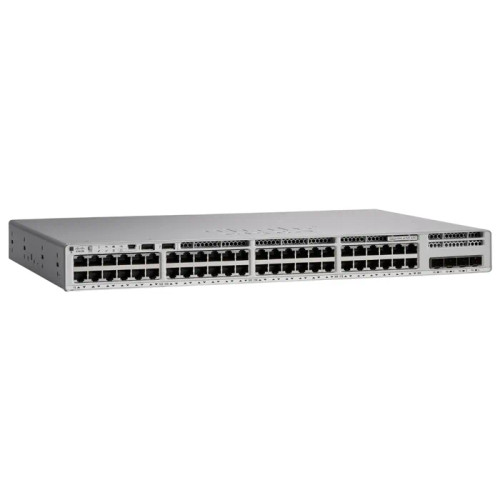 Cisco - C9200L-48P-4G-E+DNA - Network Switch 48-Port PoE 4-Port SFP L3