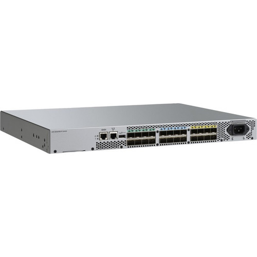 HP SN3600B 24/24 32Gb/s 24x 32GB FC SFP+ Port FC Switch - High-speed fiber channel switch for data centers - Q1H71A#AB5