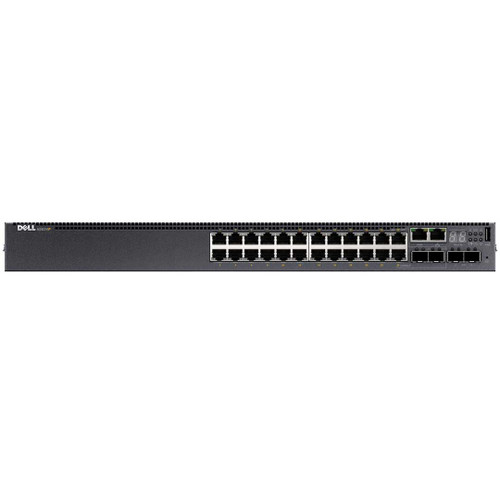 Dell N3024P 24-Port + 4-Port SFP SFP+ Layer 3 Switch - 0GNRH8 - Ethernet switch for network infrastructure