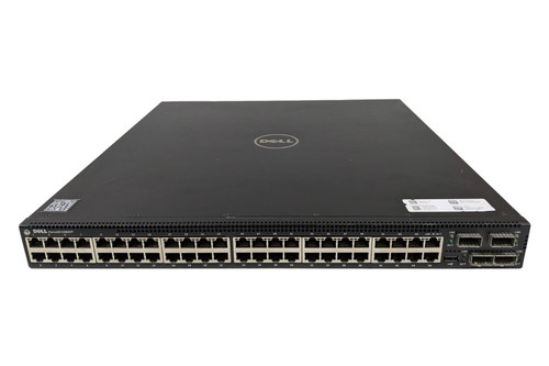 Dell S4820T 48x 10GBT 4x Port 40GBase-X QSFP+ Uplink 10 Switch - Compatible with ProLiant DL360p Gen8 servers - 0MHDJ7