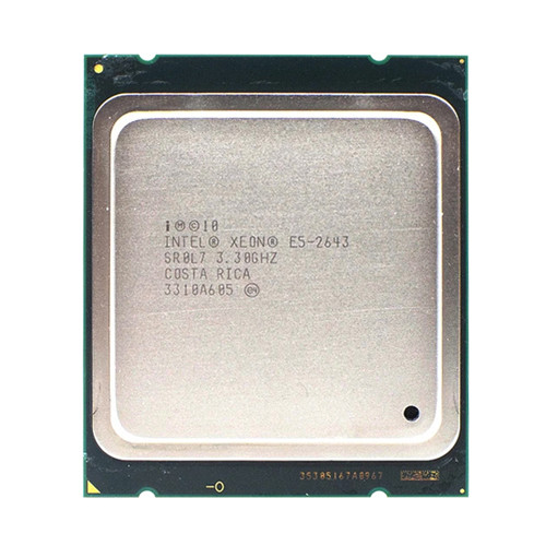 Dell Xeon E5-2643 4-Core 3.3GHz 10MB Processor for ProLiant DL360p Gen8 servers - 319-2126