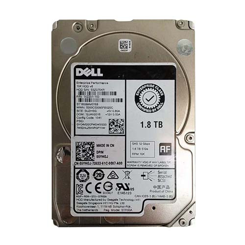 Dell - 5YHGJ - HDD 1.8TB SAS 12Gb/s 10K 2.5"