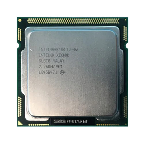 HP Xeon L3406 2-Core 2.26GHz processor for LGA-1156 socket, SKU 611530-L21, compatible with server use