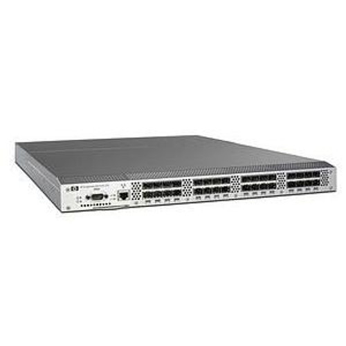 HP StorageWorks 4/64 + 64 x SFP Ports 2U FC SAN Switch - High-performance storage switch for data centers - AG457AR