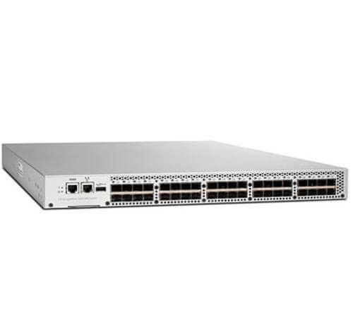 HP AM870A-40 8/40 San Switch with Fabric 40 Port En - Fiber optic switch compatible with data centers and server racks