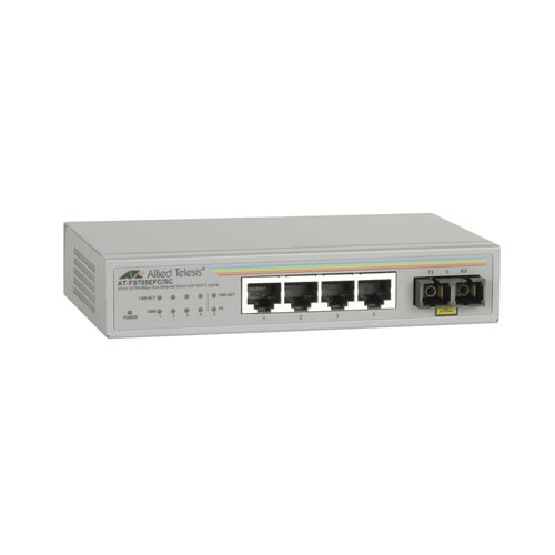 Allied Telesis - AT-FS705EFC/SC-30 - Network Switch 5-Port 100Base-FX