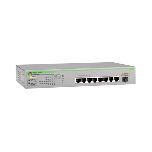 Allied Telesis - AT-GS900/8PS-10 - Network Switch 8-Port Gigabit PoE