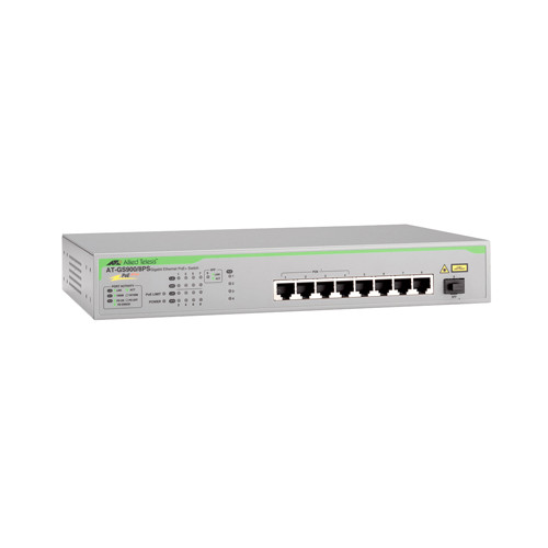 Allied Telesis - AT-GS900/8PS-20 - Network Switch 8-Port Gigabit PoE