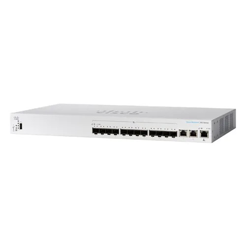 Cisco - CBS350-12XS-IN= - Network Switch 12-Port SFP+ 2-Port RJ-45