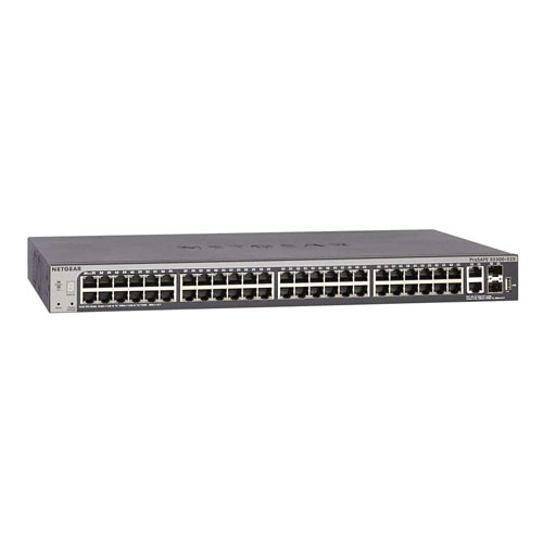 Netgear - GS752TX-100NES - Network Switch 48-Port RJ45 2-Port SFP+