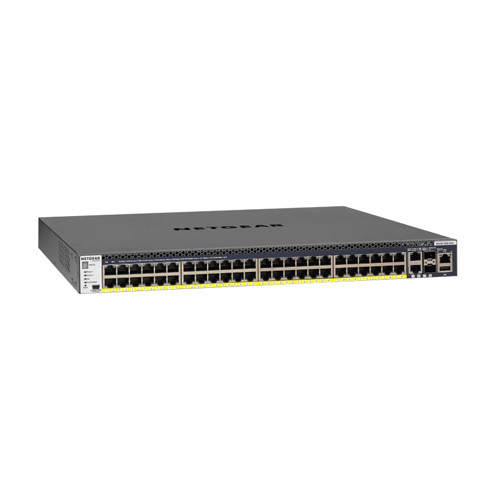 Netgear - GSM4352PS - Network Switch 48-Port PoE+ Gigabit 2x SFP+