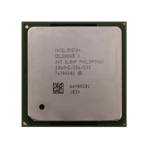 Dell HH417 Celeron D 345 1-Core 3.06GHz Processor for PGA-478 - Compatible with Dell computers - CPU upgrade option