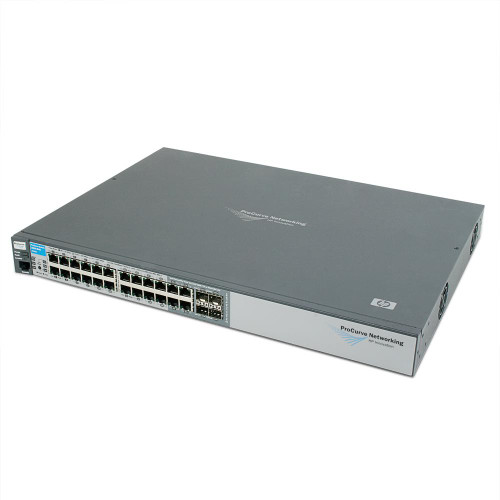 HP 2810-24G Layer 2 Switch with 24 Ports + 4 SFP, ideal for network connectivity in business environments - J9021A#ACD