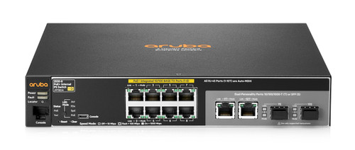 HP - J9780A#AKJ - Network Switch 8-Port PoE+ 2-Port SFP Layer 2