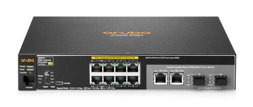 J9780A#B8X - HP - 2530-8-PoE+ 10-Port + 2-Port SFP Layer 2 Switch