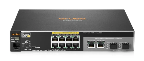 HP - J9780AR#ABB - Network Switch 8-Port PoE+ 2-Port SFP Layer 2